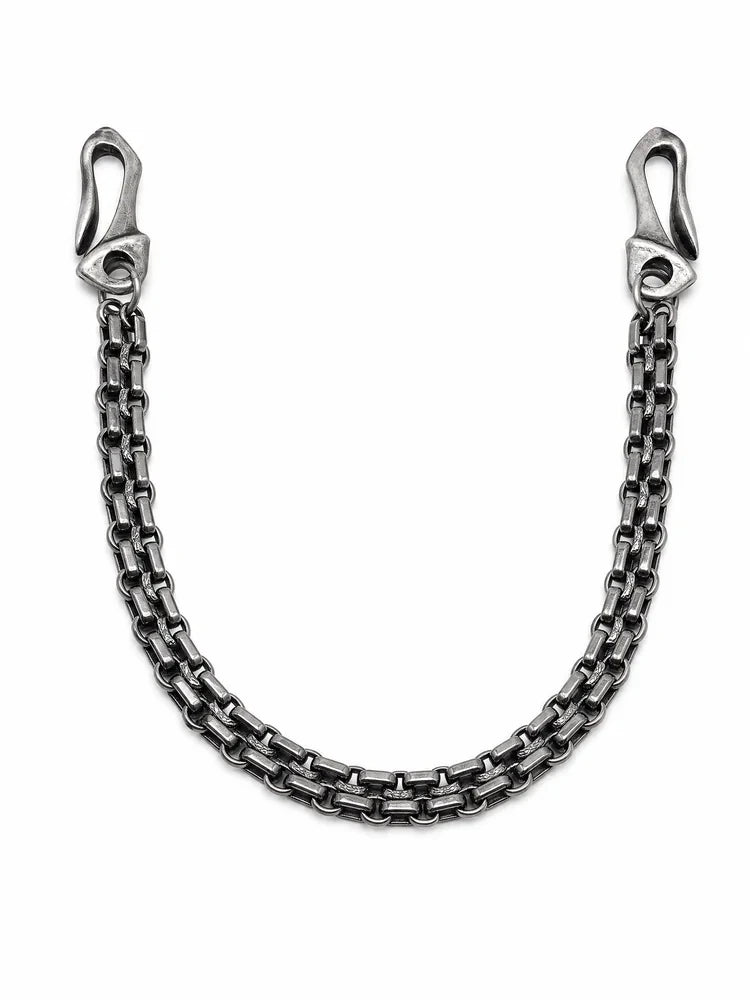 Gunmetal Dragon Hook Pants Chain – Heavy Biker Wallet Chain